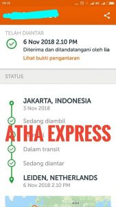 cara melacak paket kiriman internasional
